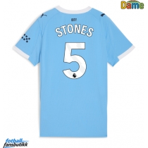 Manchester City John Stones #5 Hjemmedrakt Dame 2025-26 Kortermet